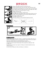 Предварительный просмотр 36 страницы Brock MG 1601 RD User Manual