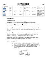 Предварительный просмотр 5 страницы Brock TO 3301 DB Manual