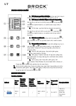 Предварительный просмотр 38 страницы Brock TO 3301 DB Manual