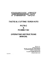 Broco PRIME-CUT PC/MINI-TAC Operating Instructions Manual предпросмотр