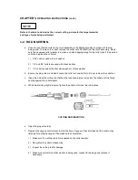 Предварительный просмотр 31 страницы Broco PRIME-CUT PC/MINI-TAC Operating Instructions Manual