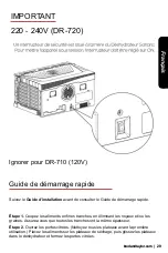 Предварительный просмотр 29 страницы Brod & Taylor SAHARA DR-710 Instructions Manual