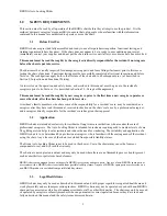 Preview for 5 page of BRODA Seating 100-10 AL Operating Instructions Manual