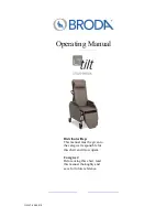 Preview for 1 page of broda LT tilt Operating Manual