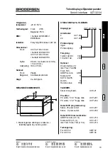 Предварительный просмотр 19 страницы Brodersen UCT-32 Manual