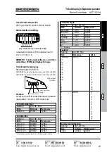 Предварительный просмотр 23 страницы Brodersen UCT-32 Manual