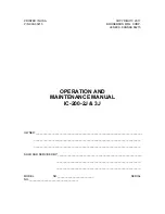 Broderson IC-200-2J Operation And Maintenance Manual preview