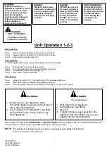 Предварительный просмотр 2 страницы Broil King 06695000 Operator'S Manual