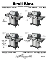 Предварительный просмотр 1 страницы Broil King 10084-E40 Assembly Manual And Parts List