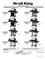 Предварительный просмотр 1 страницы Broil King 10084-T43 REV E 1005 Assembly Manual And Parts List