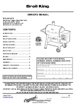 Broil King 495051 Owner'S Manual предпросмотр