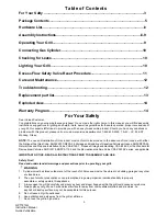 Preview for 3 page of Broil King 6695005 Operator'S Manual