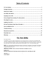 Preview for 3 page of Broil King 6695011 Operator'S Manual