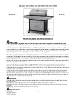 Preview for 31 page of Broil King 6695011 Operator'S Manual