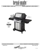 Broil King 8789-4 Assembly Manual And Parts List предпросмотр