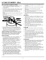 Предварительный просмотр 4 страницы Broil King 9202-54 Owner'S Manual