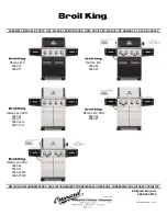 Broil King 9562-14 Assembly Manual & Parts List preview