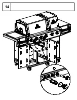 Предварительный просмотр 13 страницы Broil King 9572-44 Assembly Manual & Parts List