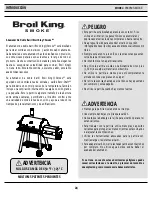 Preview for 24 page of Broil King 958050 Smoke Operation Handbook