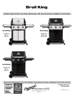 Broil King 9864-54 Assembly Manual & Parts List preview