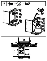 Предварительный просмотр 11 страницы Broil King 9866-44 Assembly Manual