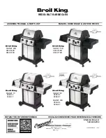 Broil King 9868-74 Assembly Manual & Parts List предпросмотр