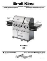 Broil King 9896-84 Assembly Manual & Parts List preview