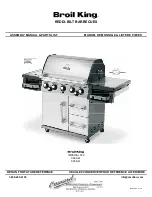 Предварительный просмотр 1 страницы Broil King 9986-44 Assembly Manual & Parts List