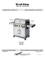 Broil King Baron 590 Assembly Manual & Parts List preview