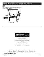 Предварительный просмотр 12 страницы Broil King DC2CART-1 Installation Instructions Manual