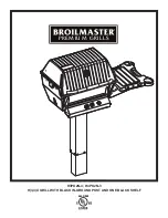 Preview for 1 page of Broil King H3PK2N-3 Assembly Instructions Manual