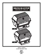 Preview for 1 page of Broil King H3X-4 Manual