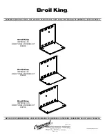 Broil King Imperial 490 Assembly Manual & Parts List preview