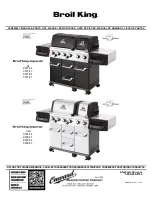 Broil King Imperial XLS 9578-47 Assembly Manual & Parts List предпросмотр