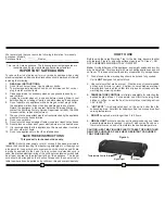 Preview for 2 page of Broil King LWT-10 Use & Care Manual