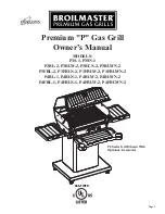 Broil King OPTIONS Premium P P3BL-2 Owner'S Manual предпросмотр