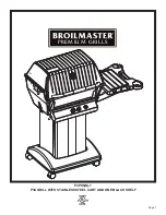 Preview for 1 page of Broil King P3PK5(N)-1 User Manual