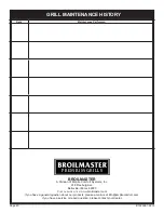 Preview for 40 page of Broil King P3SX-4 Installation Manual