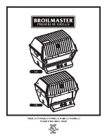 Preview for 1 page of Broil King P3SX-5 Manual