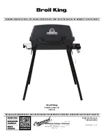 Preview for 1 page of Broil King PORTA-CHEF 100 Assembly Manual & Parts List