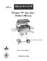 Предварительный просмотр 1 страницы Broil King Premium P3-1 Owner'S Manual