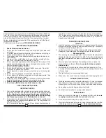 Preview for 2 page of Broil King PWT-1S Use And Care Manual