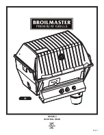 Preview for 1 page of Broil King Q3X-3 Assembly Manual