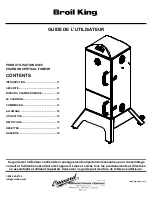 Предварительный просмотр 10 страницы Broil King Smoke 923610 Owner'S Manual