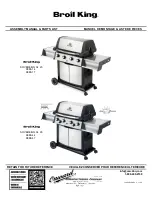 Preview for 1 page of Broil King SOVEREIGN XL 20 Assembly Manual & Parts List