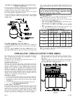 Предварительный просмотр 4 страницы Broil King SSG-36 Installation Instructions And Owner'S Manual