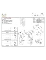 Предварительный просмотр 6 страницы Brokering Solutions Walnut Ridge Cabinetry W3012 Assembly Instructions Manual