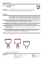 Preview for 1 page of BROKIS LIGHTLINE PC972 Quick Start Manual