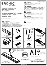 Bromic Heating 2300W Installation Instructions Manual preview