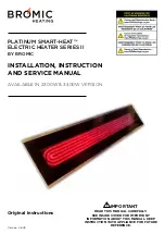 Bromic Heating BH0320003 Installation, Instruction And  Service Manual preview